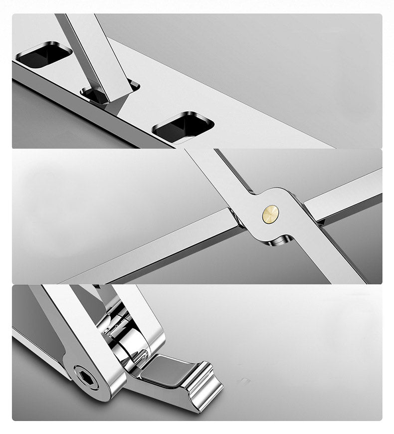 Creative Adjustable Aluminum Laptop Stand (Foldable)