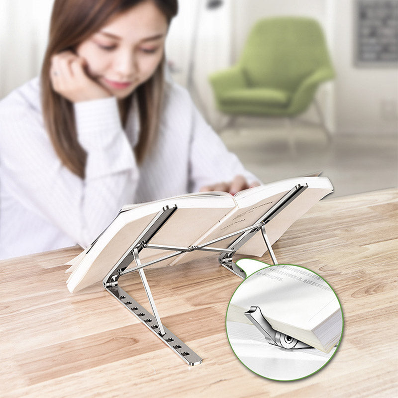 Creative Adjustable Aluminum Laptop Stand (Foldable)
