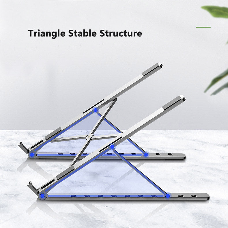 Creative Adjustable Aluminum Laptop Stand (Foldable)