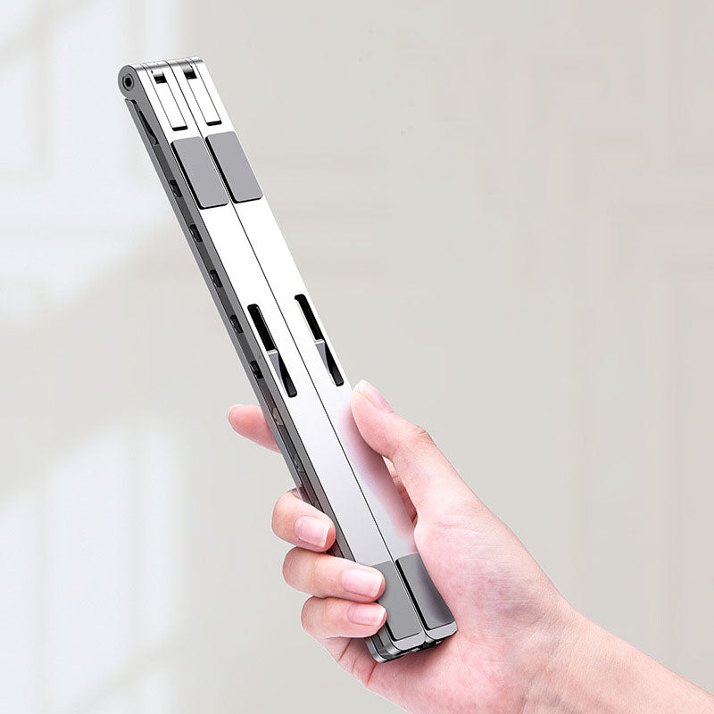 Creative Adjustable Aluminum Laptop Stand (Foldable)