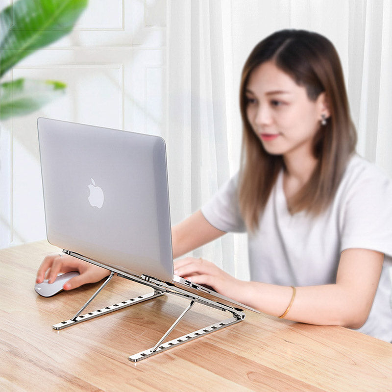 Creative Adjustable Aluminum Laptop Stand (Foldable)