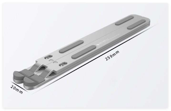 Creative Adjustable Aluminum Laptop Stand (Foldable)